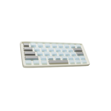 Computer Keyboard  3D Icon