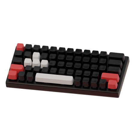 Computer Keyboard  3D Icon