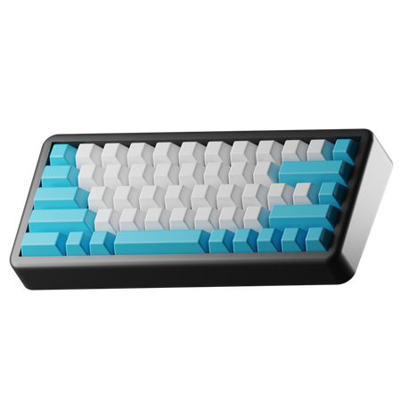 Computer Keyboard  3D Icon