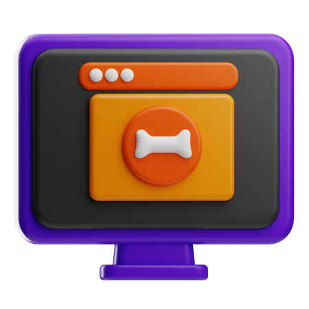 Computer-Kindertagesstätte  3D Icon