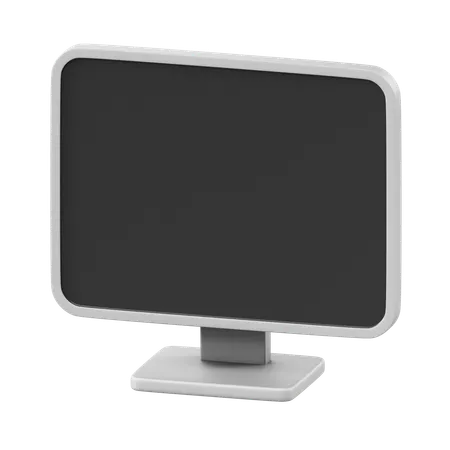 Computer Monitor  3D Icon