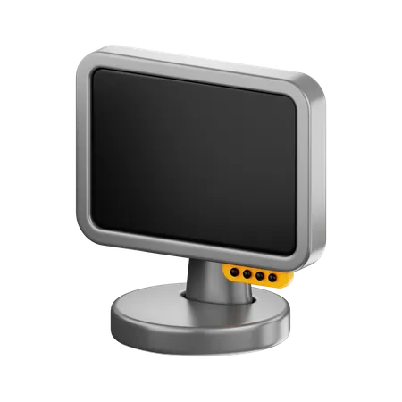 Computer Monitor  3D Icon