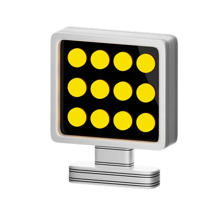 Computer Monitor  3D Icon