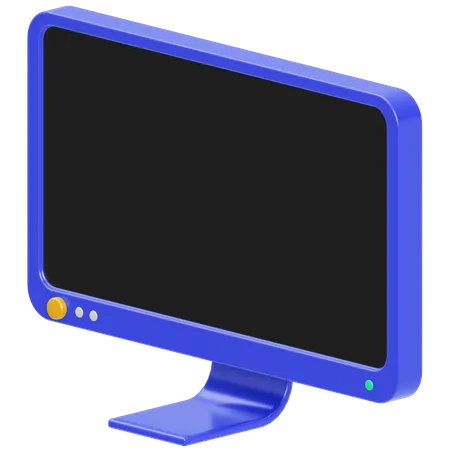 Computer Monitor  3D Icon