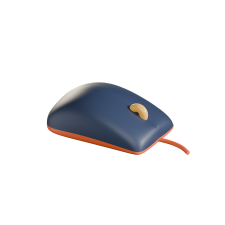 Computer Mouse  3D Icon