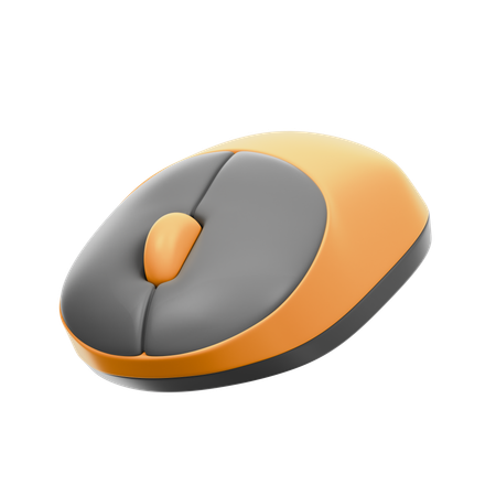 Computer Mouse  3D Icon