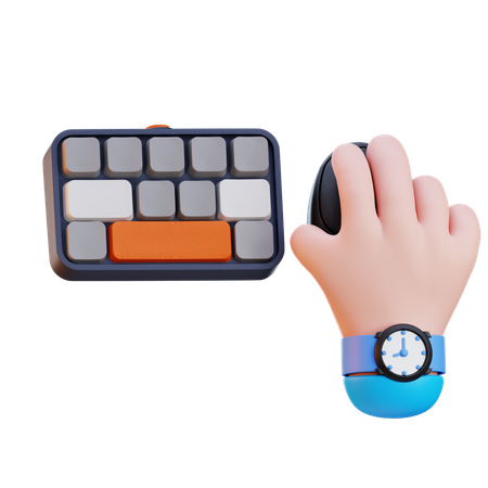Computer Mouse  3D Icon