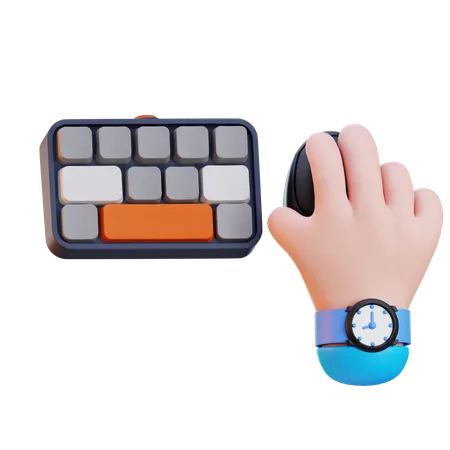 Computer Mouse  3D Icon