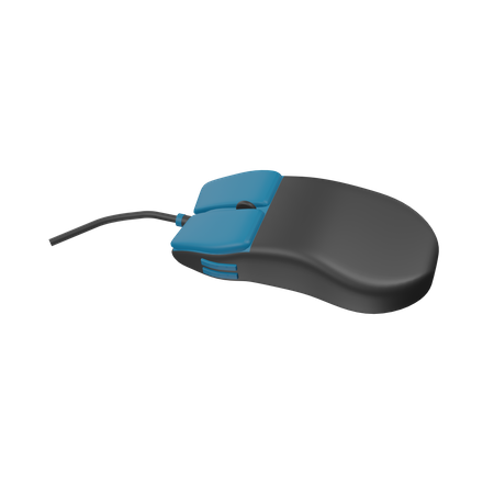 Computer Mouse  3D Icon