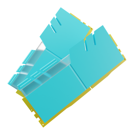 Computer Ram  3D Icon