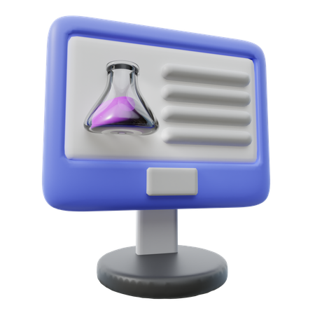 Computer science  3D Icon