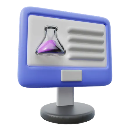 Computer science  3D Icon
