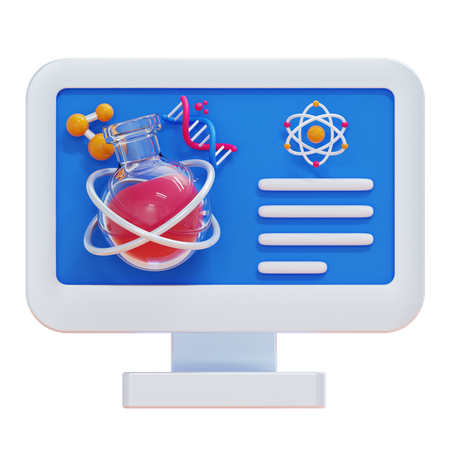 COMPUTER SCIENCE  3D Icon