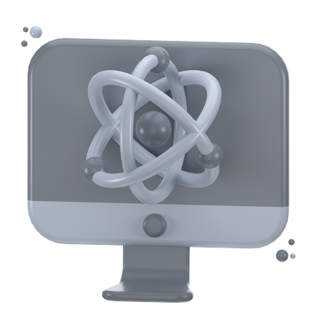 Computer Science  3D Icon