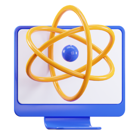 Computer Science  3D Icon