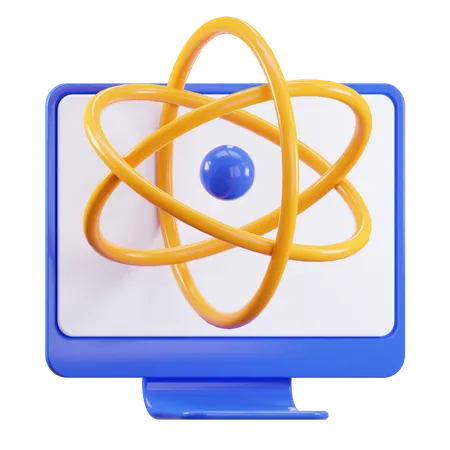 Computer Science  3D Icon