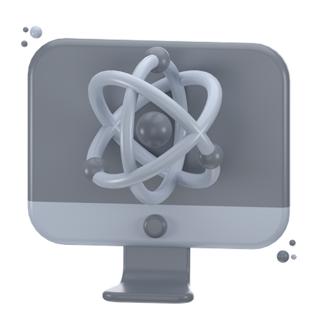 Computer Science  3D Icon