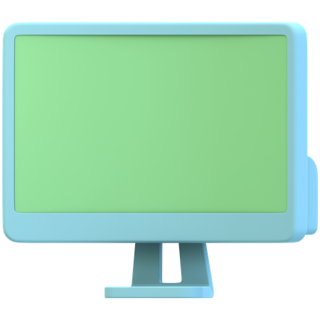 Computer Screen  3D Icon