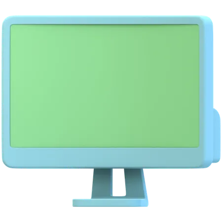 Computer Screen  3D Icon