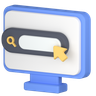 3d laptop search logo