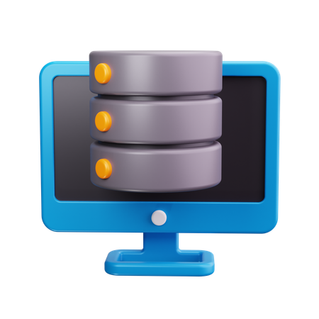 Computer Server  3D Icon