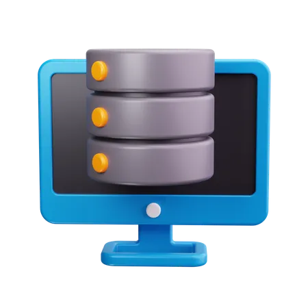 Computer Server  3D Icon