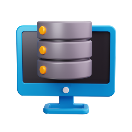 Computer Server  3D Icon