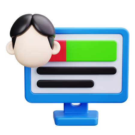 Computer Skills  3D Icon