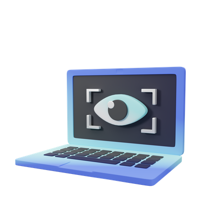 Computer Spy  3D Icon