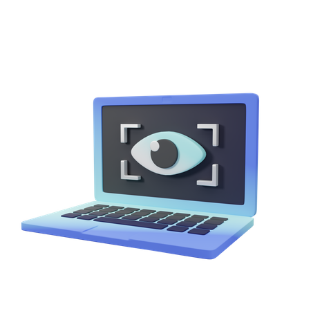 Computer Spy  3D Icon