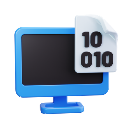 Computer Storage  3D Icon