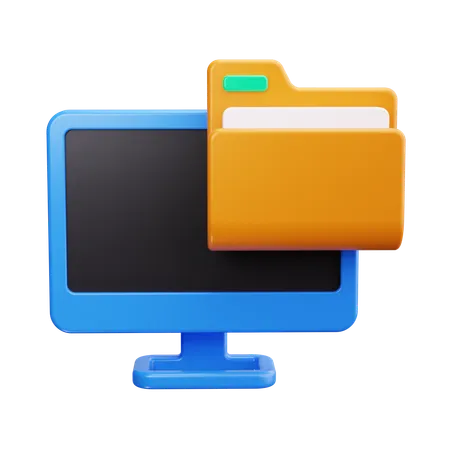 Computer Storage  3D Icon