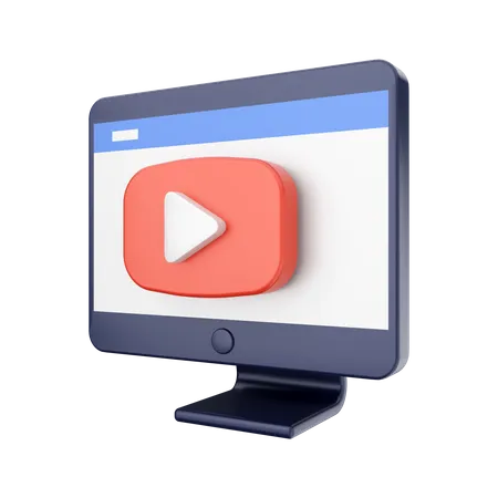 Computer Video  3D Illustration