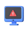 Computer Warning Alert