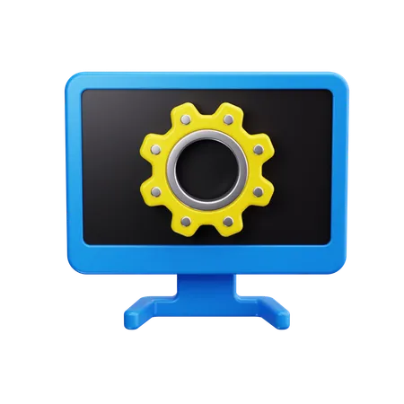 Computereinstellungen  3D Icon