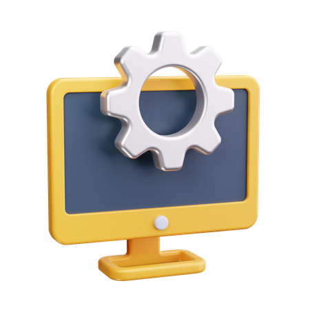 Computereinstellungen  3D Icon