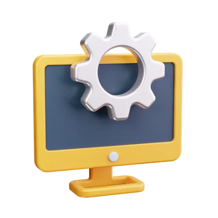 Computereinstellungen  3D Icon