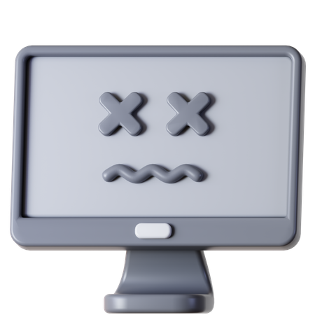 Computerfehler  3D Icon