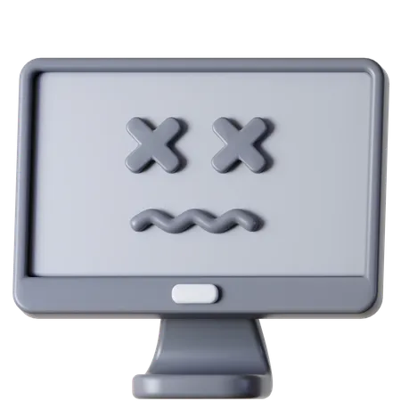 Computerfehler  3D Icon