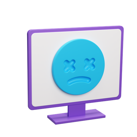 Computerfehler  3D Icon