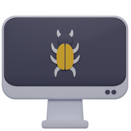 Computerfehler  3D Icon