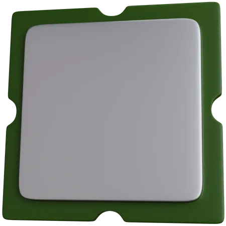 Computerprozessor  3D Icon