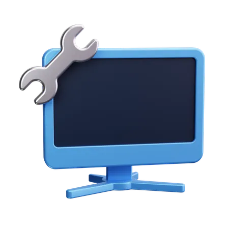 Computerreparatur  3D Icon