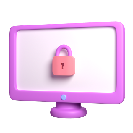 Computersperre  3D Icon