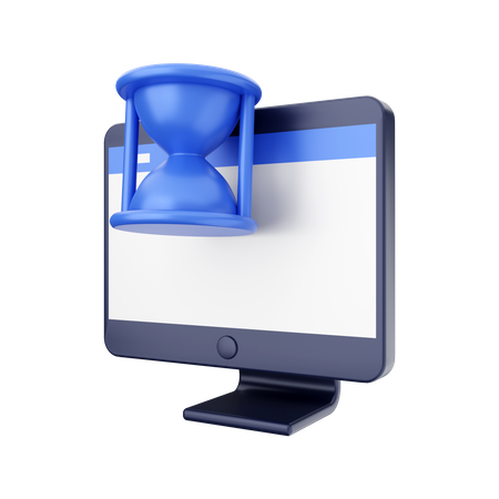 Computerstunden  3D Icon