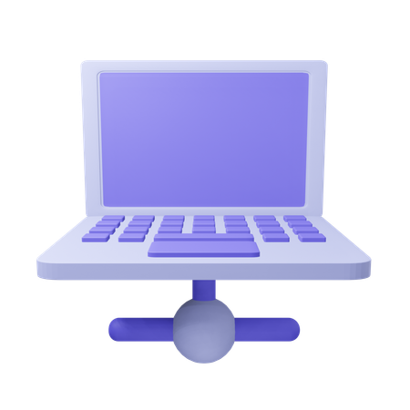 Computerverbindung  3D Icon