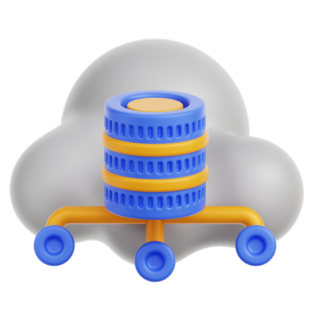 컴퓨팅 데이터  3D Icon