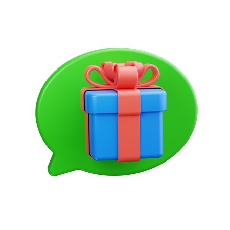 Comunicação de compras  3D Icon