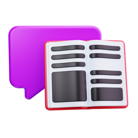 Comunicación  3D Icon