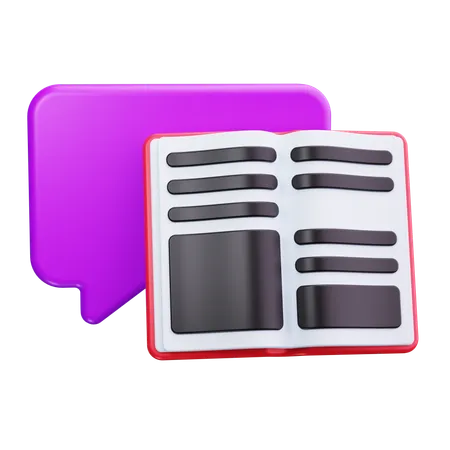 Comunicación  3D Icon